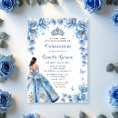 Search for royal blue and gold quince invitations Mis quince años
