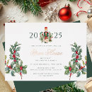 Search for unique christmas invitations Greenery