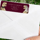 Search for humorous return address labels Watercolor