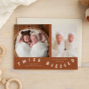 Recherche de deux bébés invitations Deux fois béni