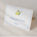 Search for lemon place cards Elegant