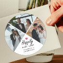 Recherche de collage mariage autocollants Moderne