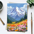 Search for mount rainier national park postcards Mountain