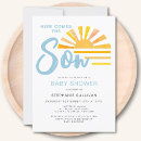 Search for boho baby boy shower invitations Watercolor
