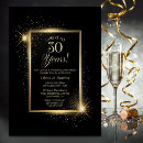 Search for 30th anniversary invitations Black and gold