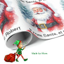 Search for from the north pole wrapping paper Boy