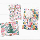 Search for kids wrapping paper Rainbow