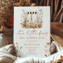 Search for ghost baby shower invitations A little boo