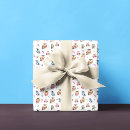 Search for white owl wrapping paper Pattern