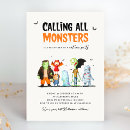 Search for monster halloween invitations Spooktacular