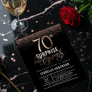 Recherche de rose gold surprise birthday invitations Glamour