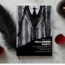 Recherche de gothic invitations Noir et blanc