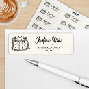 Search for forty return address labels Trendy