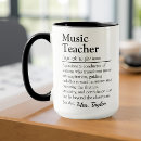 Search for music teacher mugs Musician