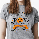 Recherche de de citrouille de halloween tshirts Orange