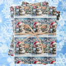 Search for little girl christmas wrapping paper Cute