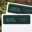 Search for greetings return address labels Minimalist