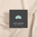 Recherche de lotus bleu cartes visite Moniteur de yoga