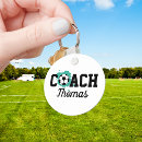 Search for soccer coach keychains Goalie