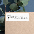 Search for rustic save the date return address labels Simple