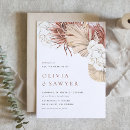 Search for palm leaves wedding invitations Qr code