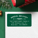 Search for delivery return address labels Green