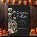Recherche de floral halloween invitations Squelette
