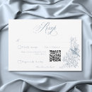 Search for birds wedding rsvp cards Blue and white