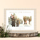 Search for cute holiday cards Gingham