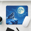 Recherche de lune loup tapis souris Nuit