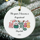 Search for nursing graduation ornaments Modern