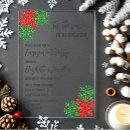 Search for holiday engagement party invitations Green