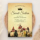 Recherche de fairytale 16ans anniversaire invitations Élégant