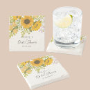 Search for sunflower coasters Wildflowers