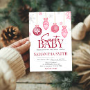 Search for christmas baby girl shower invitations Santa