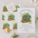 Search for love is sweet bridal shower invitations Berries