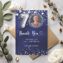 Search for blue and silver thank you cards Elegant