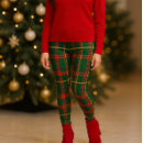 Search for tartan plaid leggings Red and green