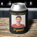 Search for first birthday can coolers For him