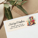Search for southwestern return address labels Watercolor