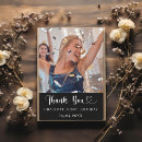 Search for 18th birthday thank you cards Black and white
