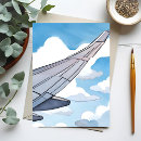 Search for aeroplane wing postcards Airplane