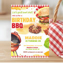 Search for backyard cookout invitations Red gingham