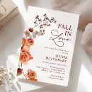 Search for terracotta bridal shower invitations Elegant script calligraphy