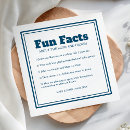 Search for couple fun facts wedding napkins Elegant