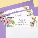 Search for rustic daisy return address labels Simple