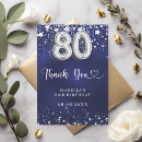 Search for 80 years cards Elegant