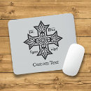 Search for christian cross mousepads Church