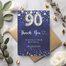 Search for blue and silver thank you cards Stars