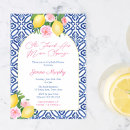 Search for amalfi coast bridal shower invitations Lemon